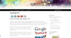 Desktop Screenshot of howmuchdoesalogocost.com